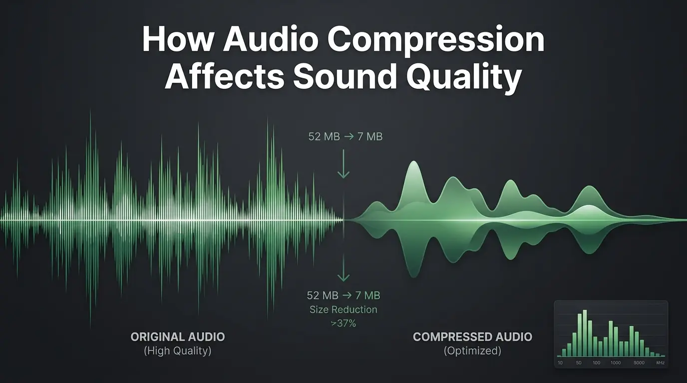 How Audio Compression Affects Sound Quality