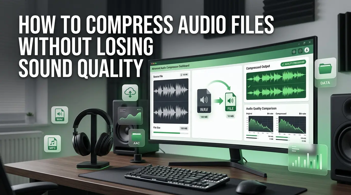 How to Compress Audio Files Without Losing Sound Quality