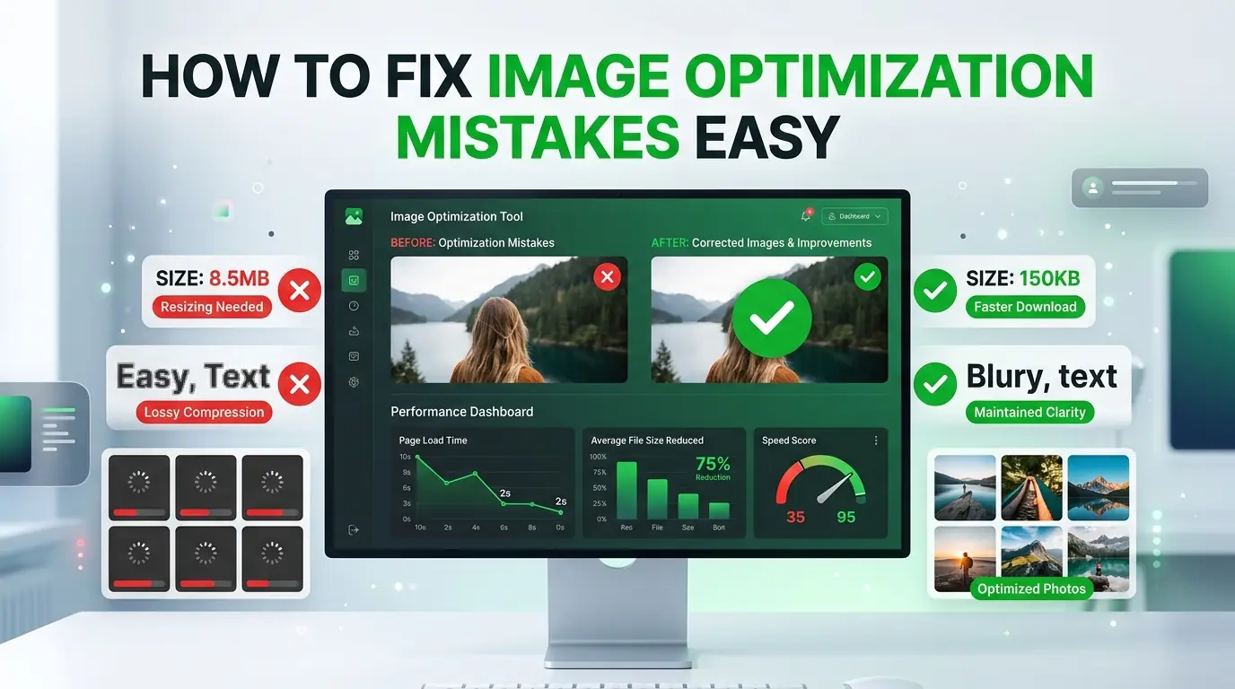 How to Fix Image Optimization Mistakes Easy
